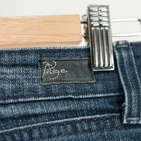 Paige Premium  Denim, Blue Heights, low rise skinny leg | 30 - Picture 6 of 7